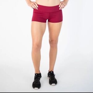 FLEO Deep Red OG Shorts, Size M